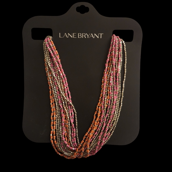 Beaded Statement Necklace - Picture 2 of 2